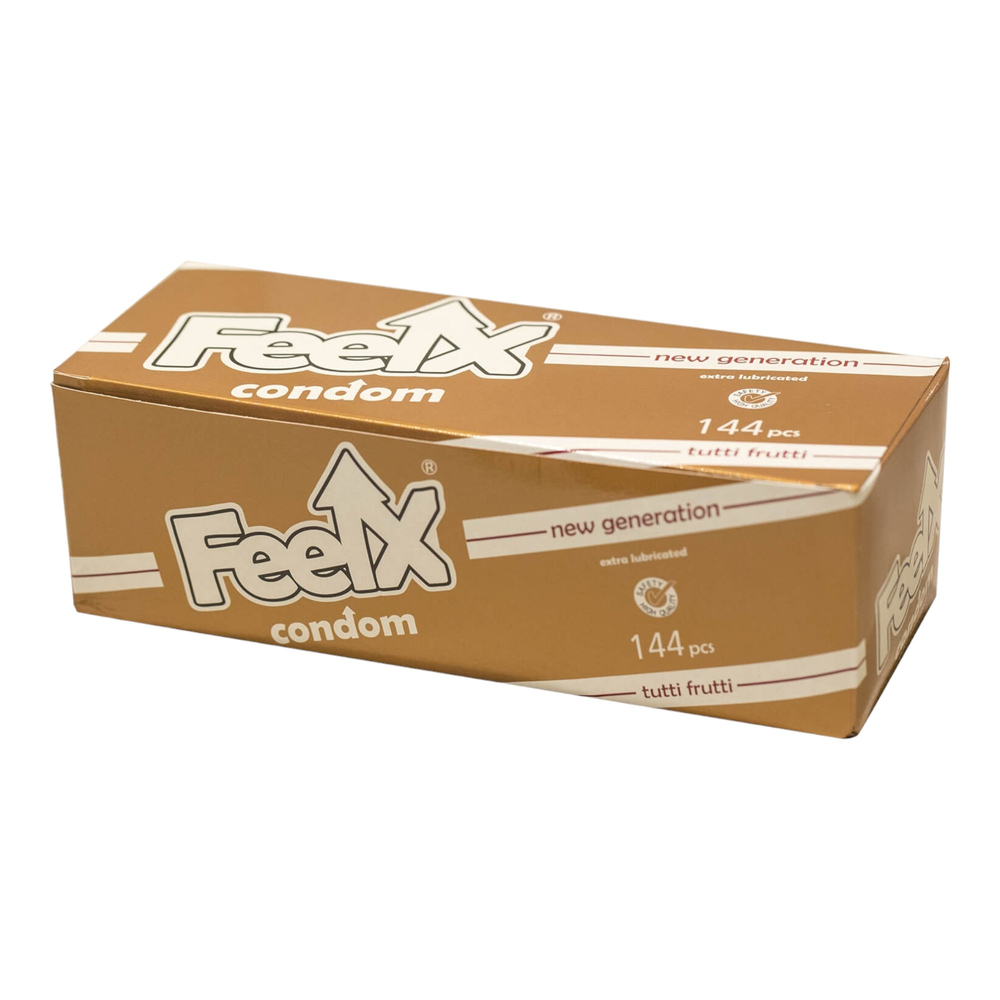 E-shop FeelX kondóm - tutti-frutti (144 ks)