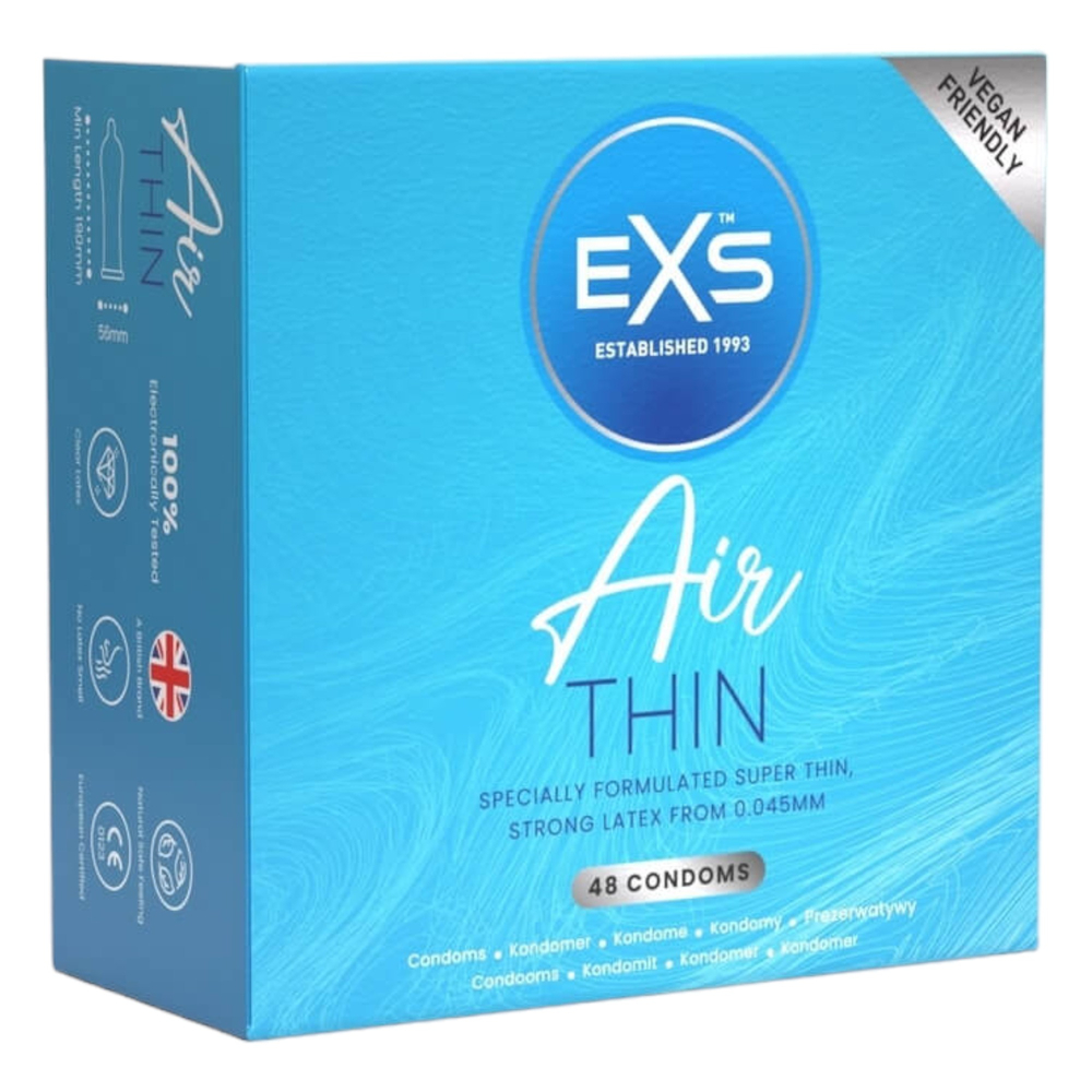 E-shop EXS Air Thin - latexové kondómy (48ks)