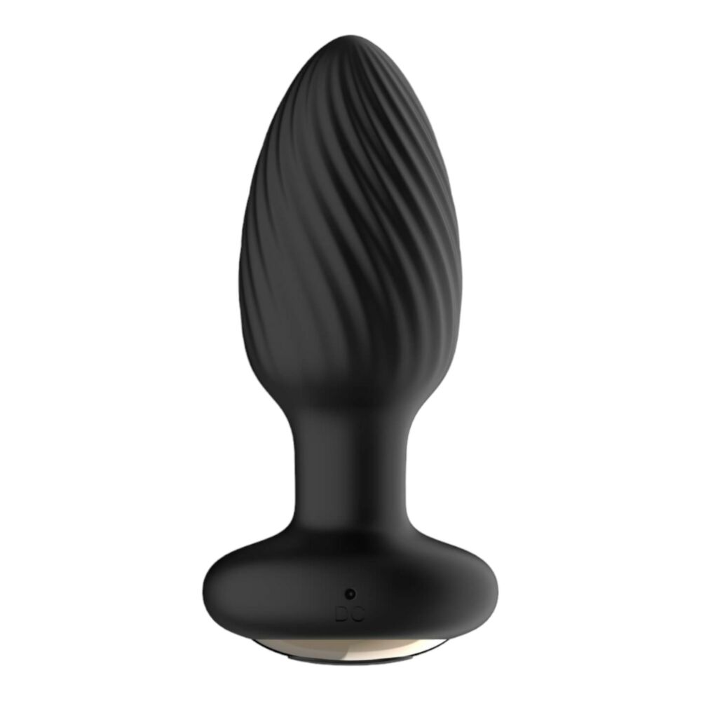 Funny Me 360 - Rechargeable, Waterproof, Wireless Anal Vibrator (Black)
