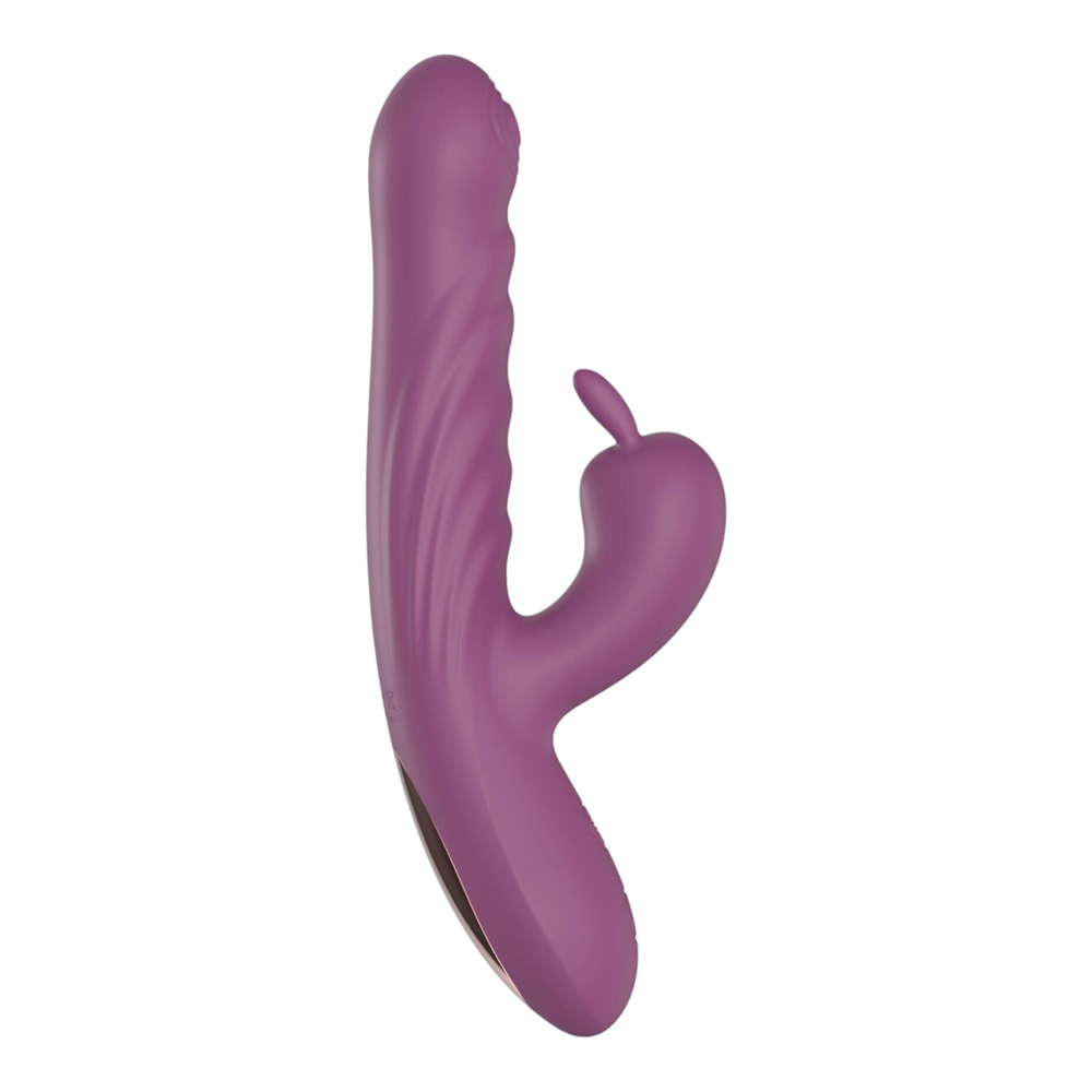 E-shop Funny Me Rabbit Bunny - Rechargeable, Thrusting Clitoral Arm Vibrator (Purple)