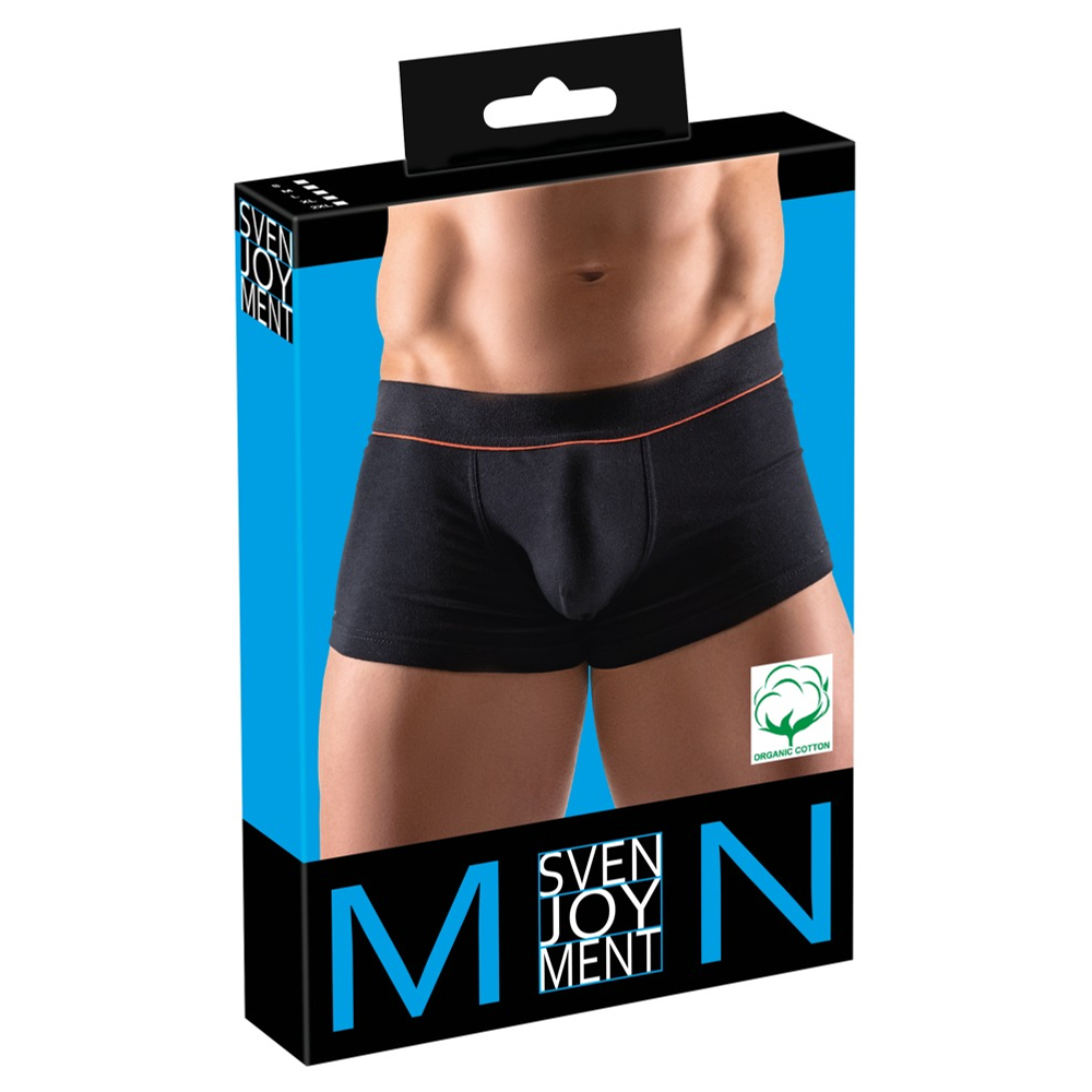 E-shop Svenjoyment - pohodlné boxerky z eko-bavlny (čierne)