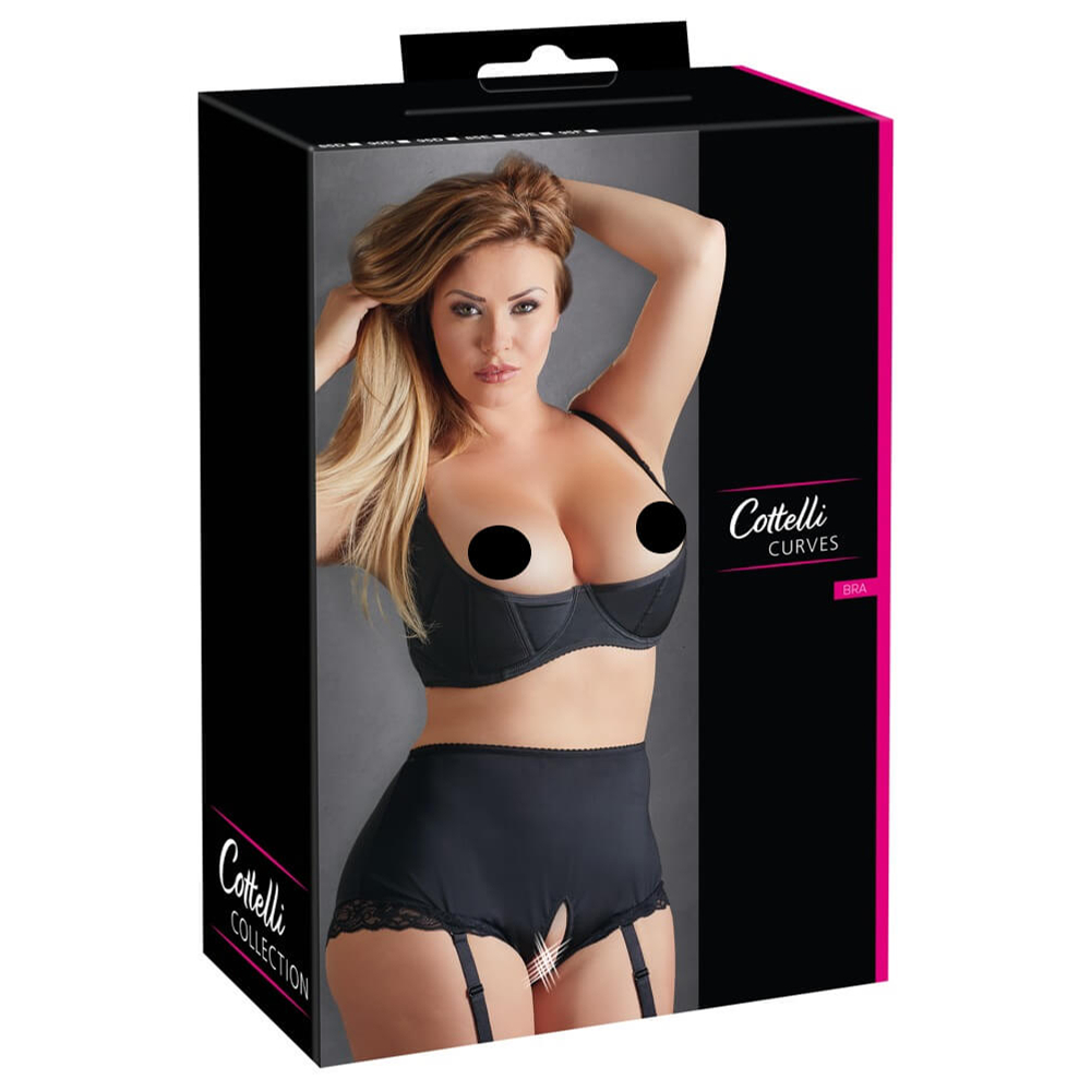 E-shop Cottelli Plus Size - Braced Breast Support (black)