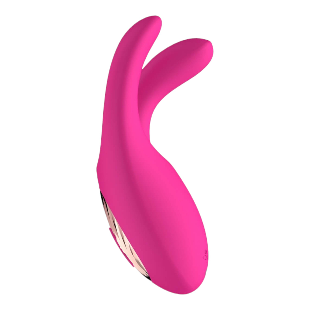 E-shop Mrow - bezdrôtový vibrátor na klitoris s 3 hrotmi (ružový)