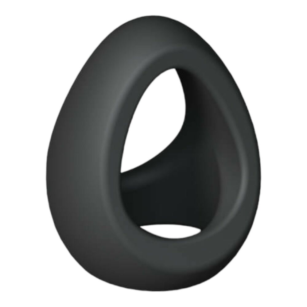 E-shop Love to Love Flux - silikonový krúžok na penis (čierny)