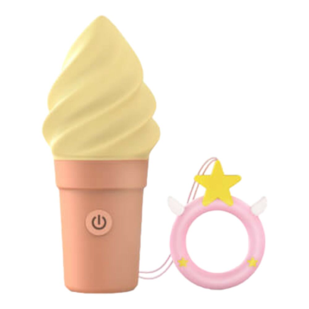 E-shop Love to Love Cand Ice - bezdrôtový vibrátor na klitoris (vanilkový pop)