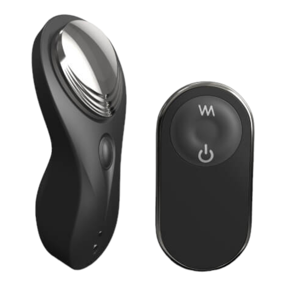 E-shop Dorcel Discreet Vibe + - dobíjací rádiový vibrátor na klitoris (čierny)