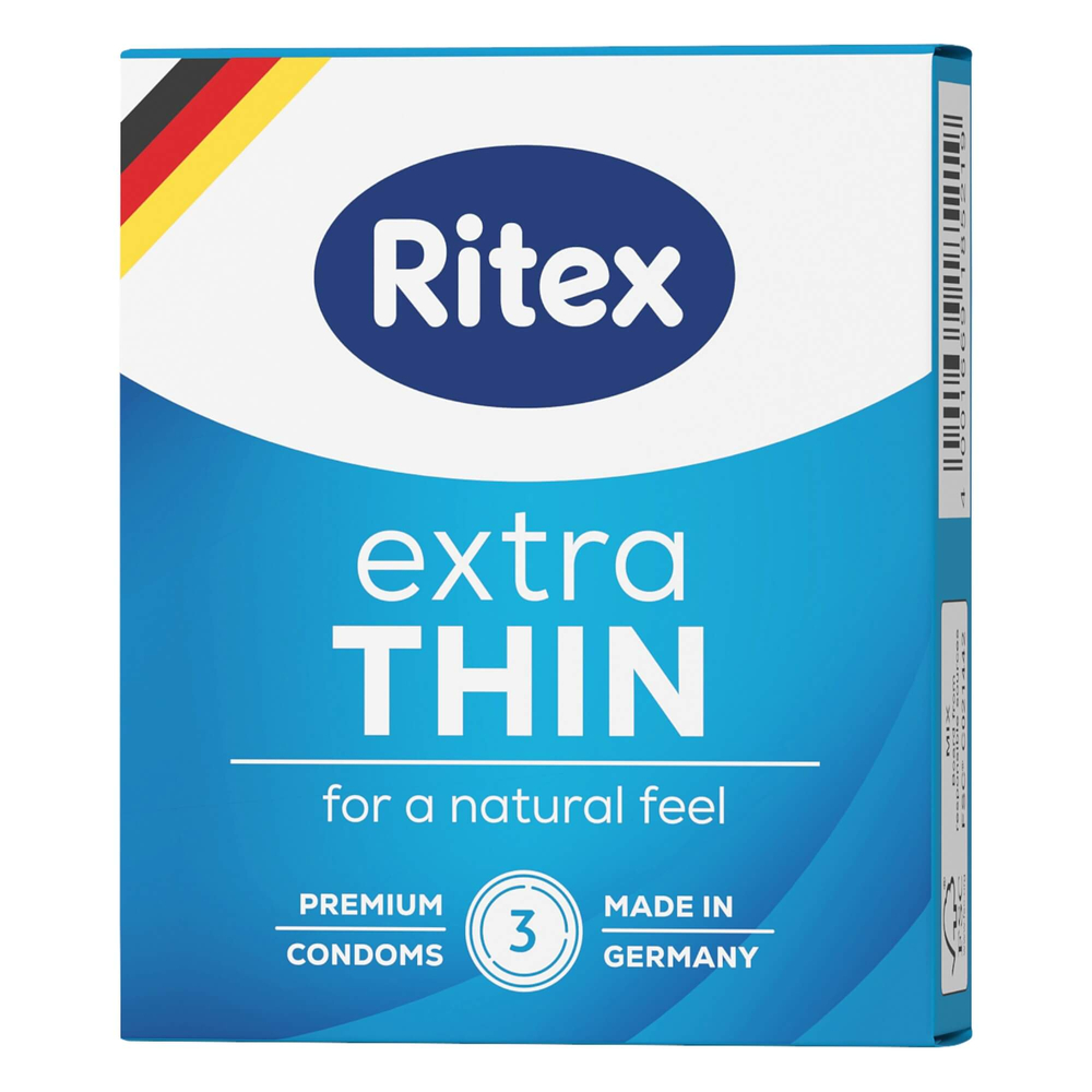 E-shop RITEX Extra Thin - tenkostenný kondóm (3db)