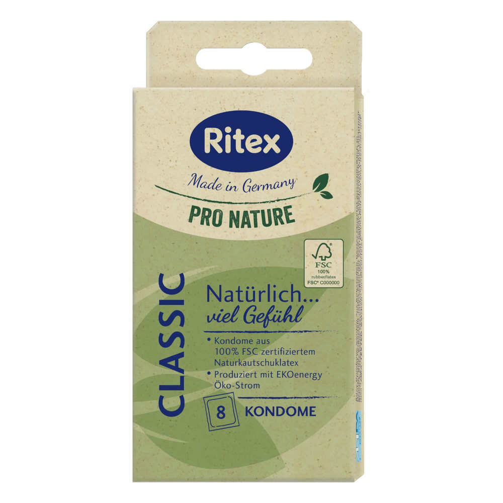 E-shop RITEX Pro Nature Classic - kondóm (8ks)