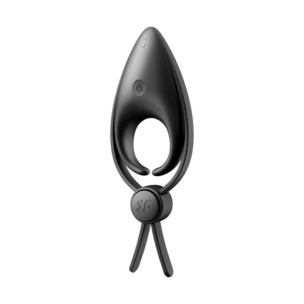 E-shop Satisfyer Sniper - nabíjací vibračný krúžok na penis (čierny)