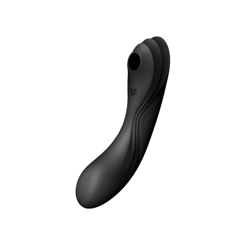 E-shop Satisfyer Curvy Trinity 4 - nabíjací vaginálny a klitorisový vibrátor (čierny)
