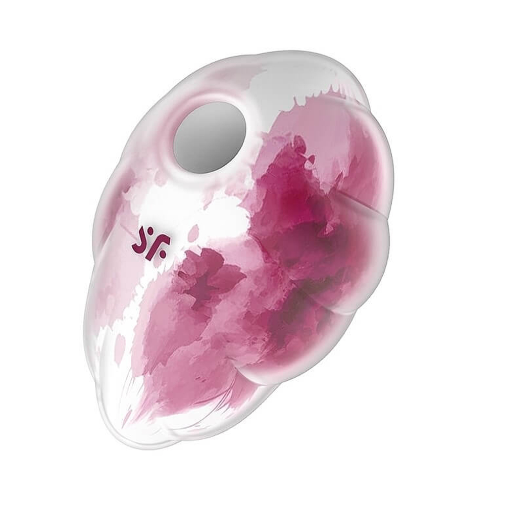 E-shop Satisfyer Cloud Dancer - nabíjateľný vzduchový stimulátor klitorisu (ružový a biely)