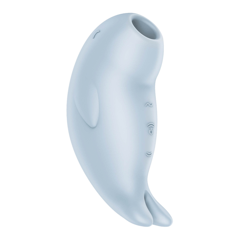 E-shop Satisfyer Seal You Soon - dobíjací stimulátor klitorisu so vzduchovými vlnami (modrý)
