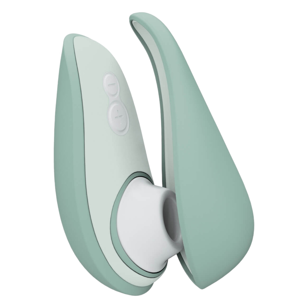 E-shop Womanizer Liberty 2 - dobíjací stimulátor klitorisu so vzduchovou vlnou (šalviovo zelený)