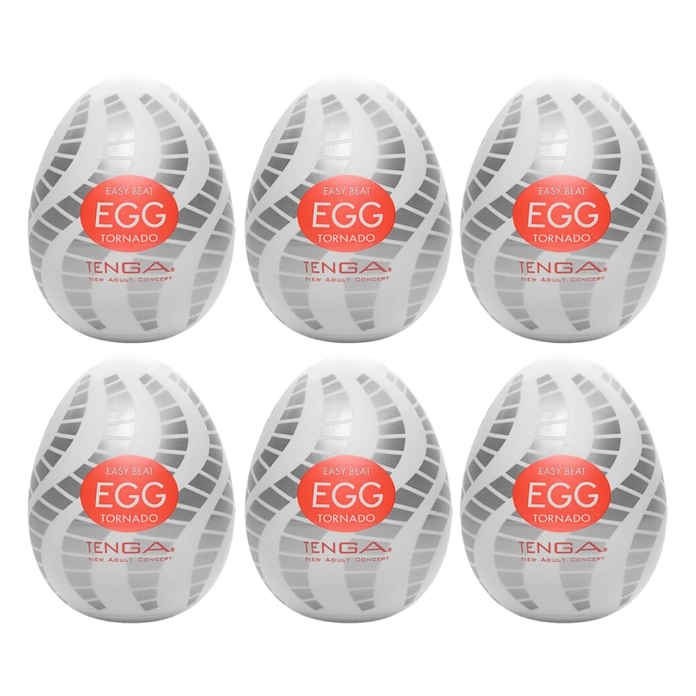 E-shop TENGA Egg Tornado - masturbačné vajíčko (6ks)