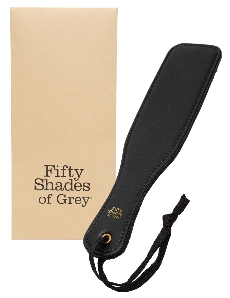 E-shop Fifty Shades of Grey - Bound to You malý plácač (čierny)