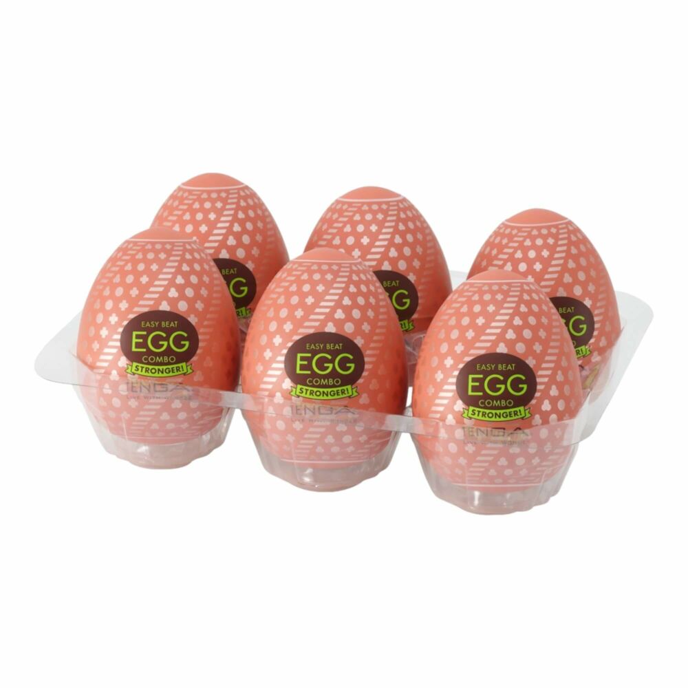 E-shop TENGA Egg Combo Stronger - masturbačné vajíčko (6ks)
