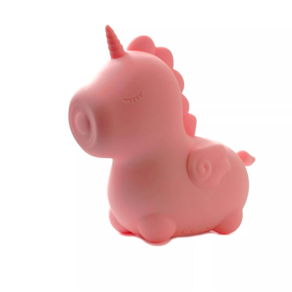 E-shop Unihorn Heart Throb - nabíjací stimulátor klitorisu jednorožec (ružový)