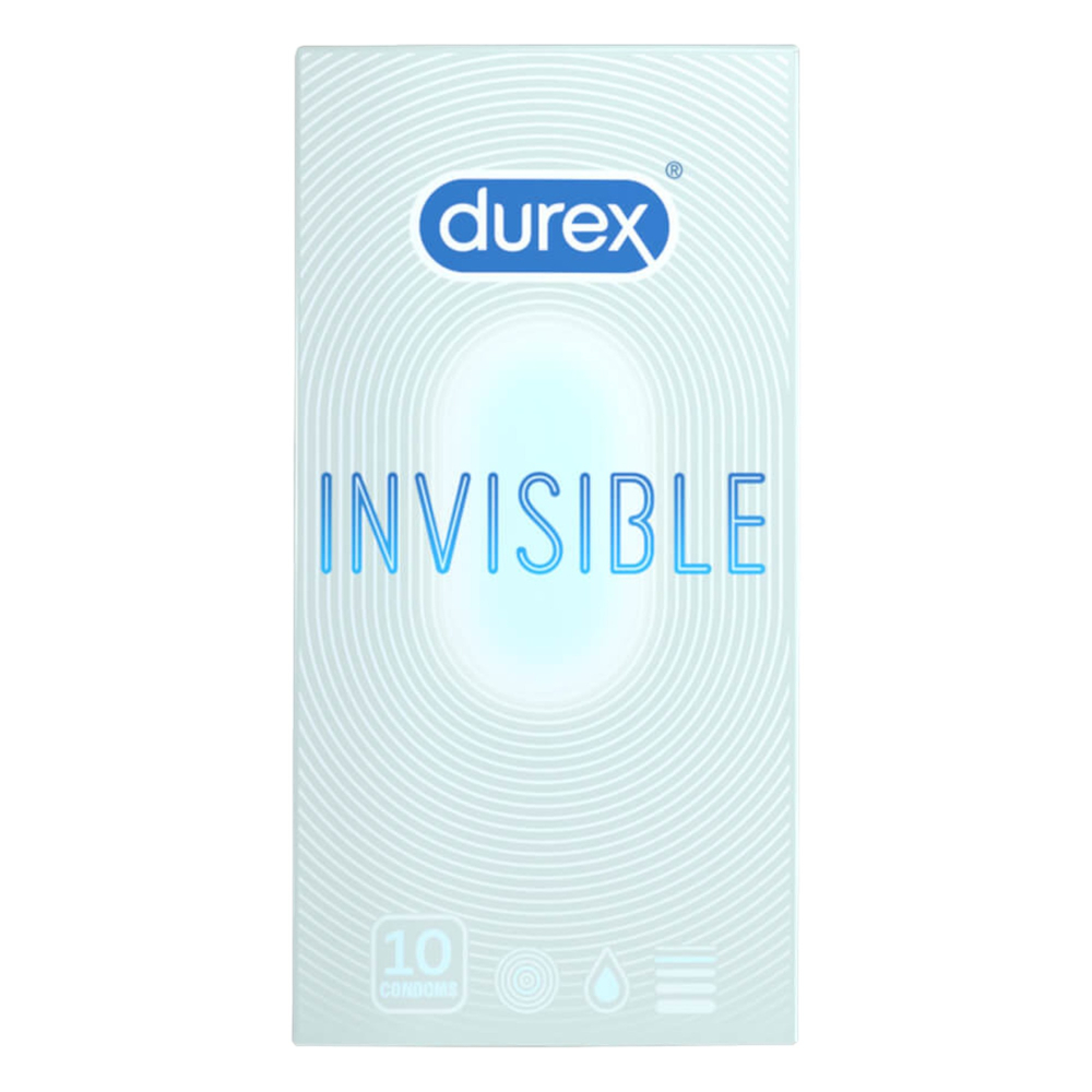E-shop Durex Invisible Extra Thin - extra senzibilné kondómy (10ks)