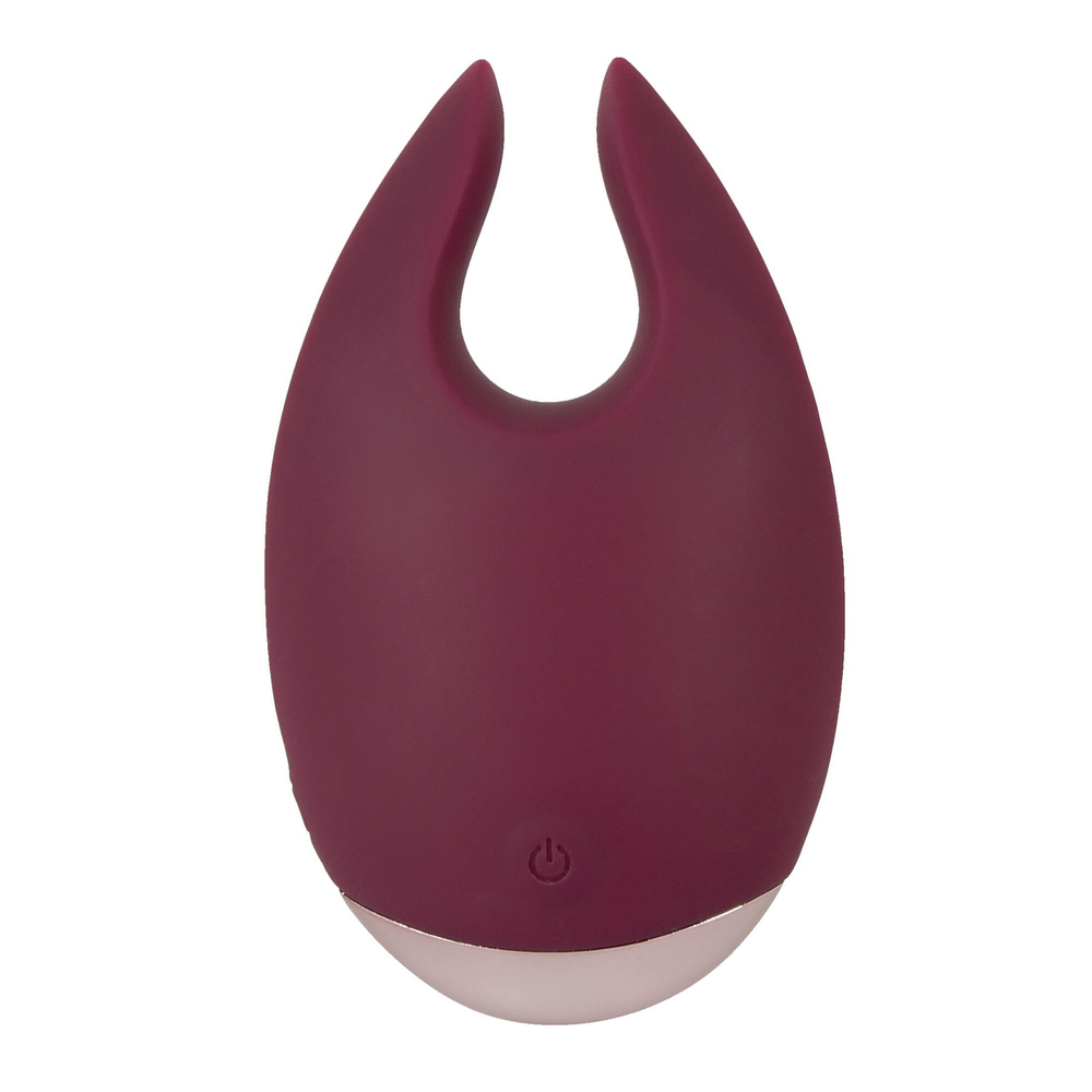 E-shop Feel the Magic Shiver - dobíjací vibrátor na klitoris (bordová) - v puzdre