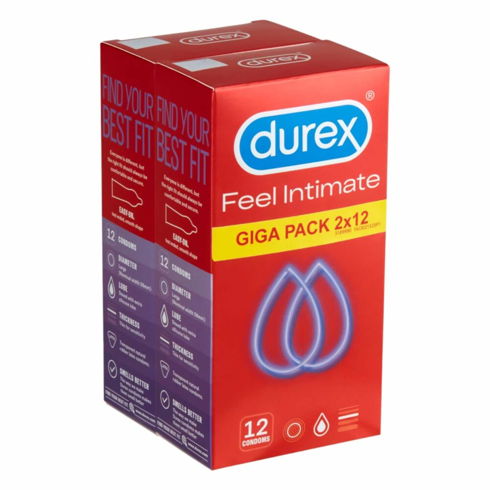 E-shop Durex Feel Intimate - balenie tenkostenných kondómov (2x12ks)