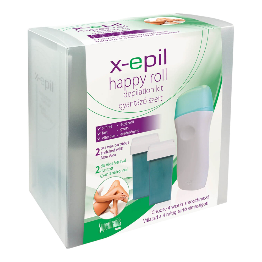 E-shop X-Epil Happy roll - sada na voskovanie