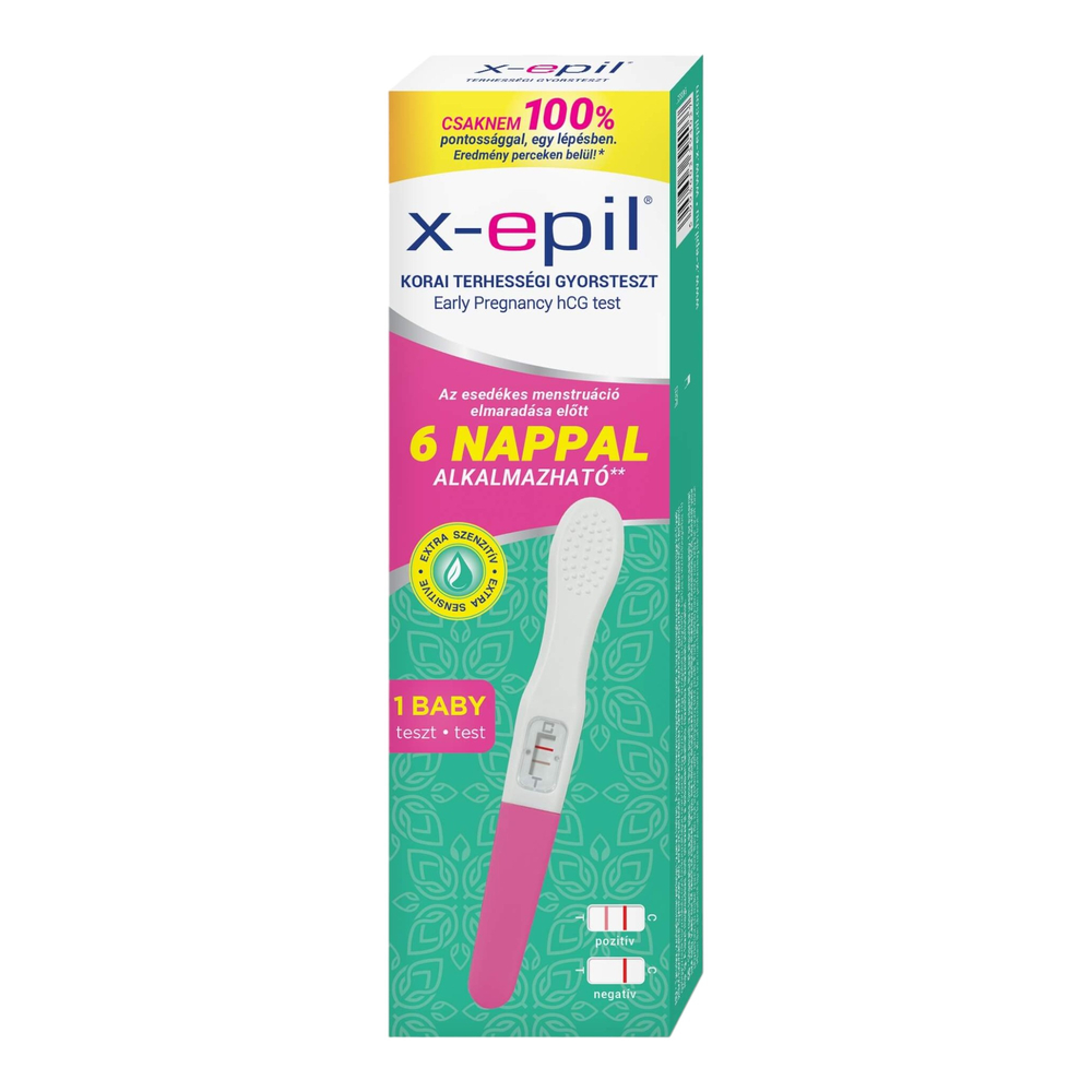 E-shop Rýchly tehotenský test X-Epil (1ks)