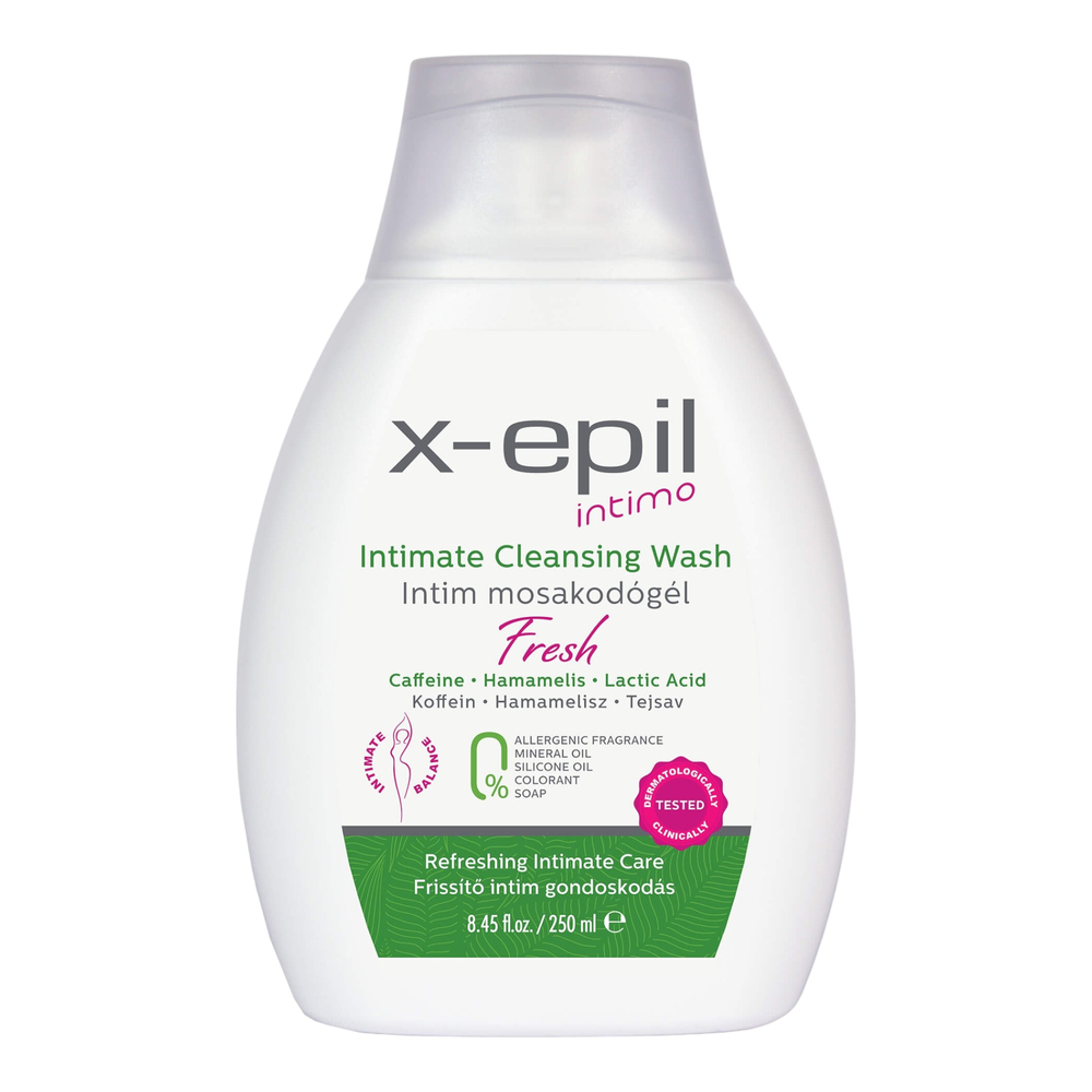 E-shop X-Epil Intimo Fresh - gél na intímnu hygienu (250 ml)