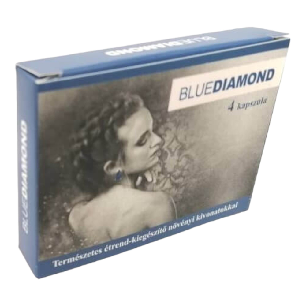 E-shop Blue Diamond For Men - prírodný výživový doplnok s rastlinnými výťažkami (4ks)