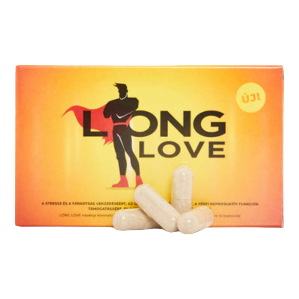 E-shop Long Love - výživový doplnok pre mužov na oddialenie ejakulácie (4ks)
