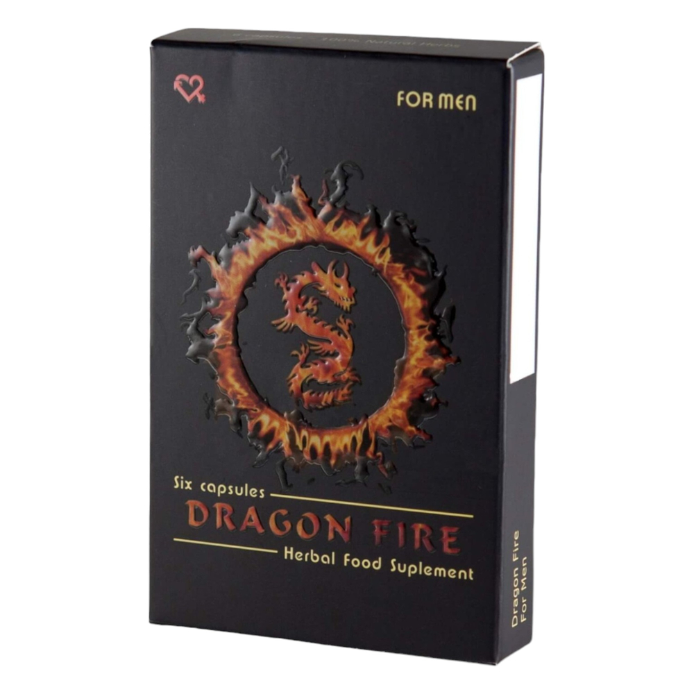 E-shop Dragon Fire - výživový doplnok pre mužov (6ks)