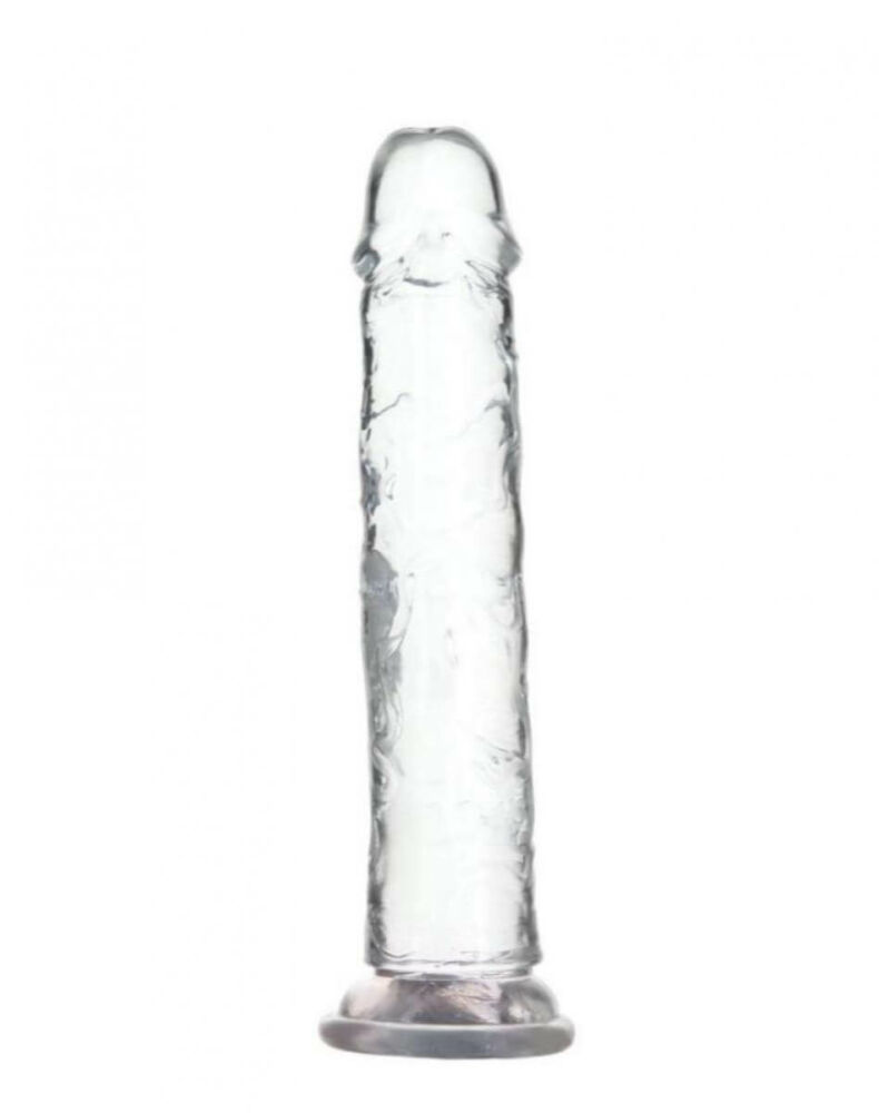 E-shop Addiction Crystal - dildo s prísavkou (priesvitné) - 20cm