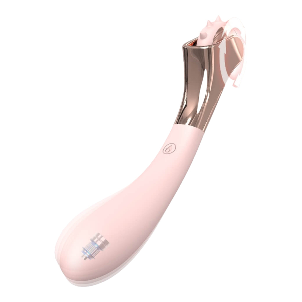 E-shop Sex HD - Nabíjací, vodotesný vibrátor a kyvadlo (ružový)