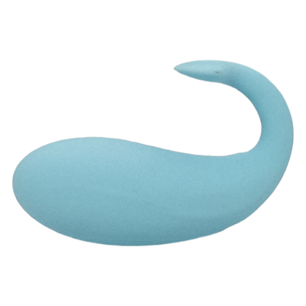 E-shop Leopard veľryba - inteligentné dobíjacie vibračné vajíčko (modré)