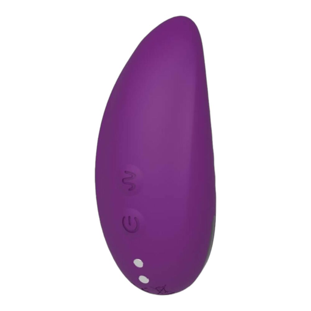 E-shop Vibeconnect - vodotesný stimulátor klitorisu na batérie (fialový)