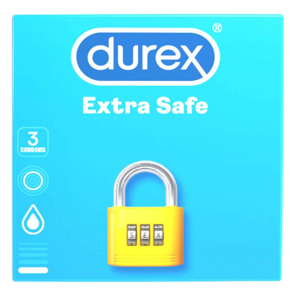 E-shop Durex extra safe - bezpečné kondómy (3 ks)