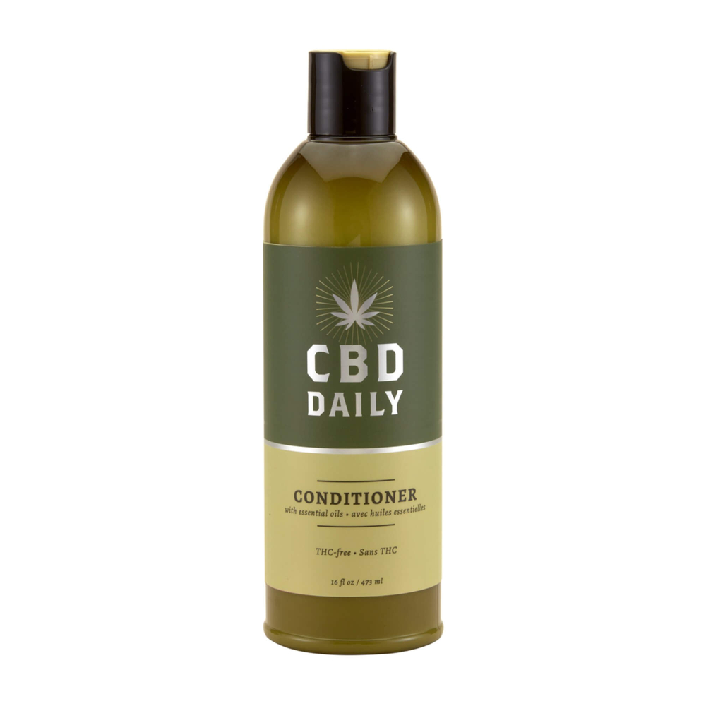 E-shop CBD Daily - kondicionér na vlasy na báze konopného oleja (473 ml)