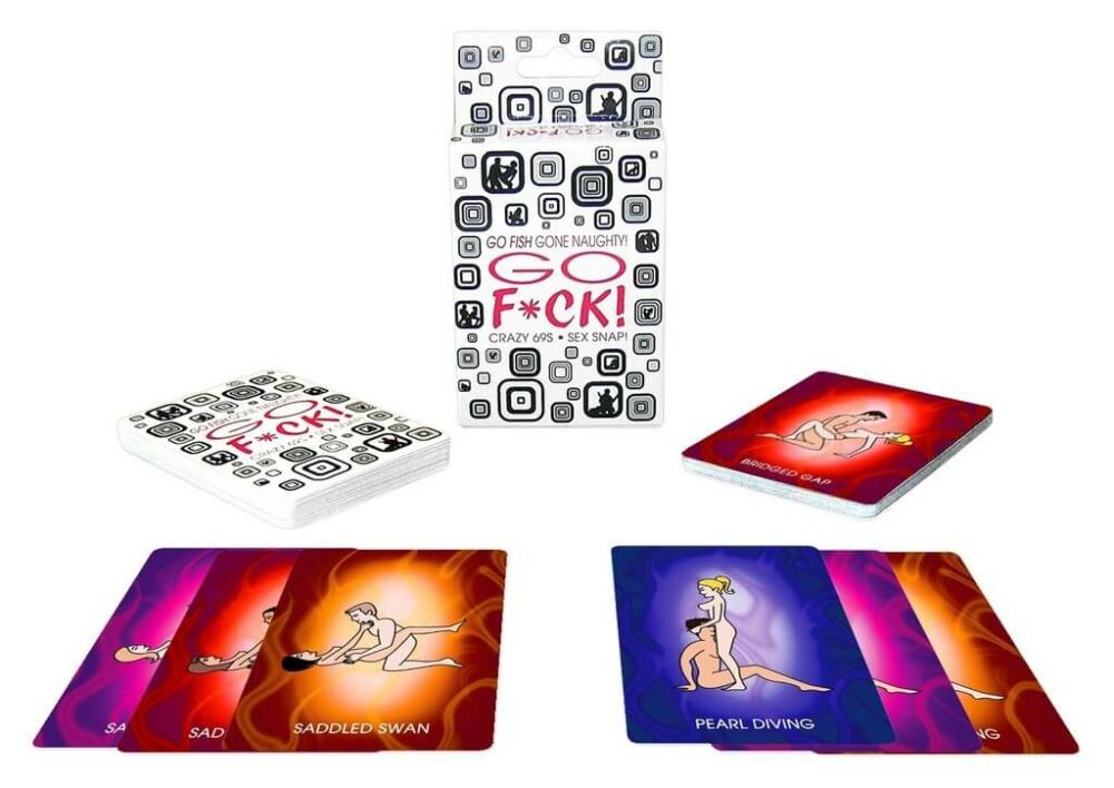E-shop GO F*CK - Kama Sutra kartová hra (52ks)