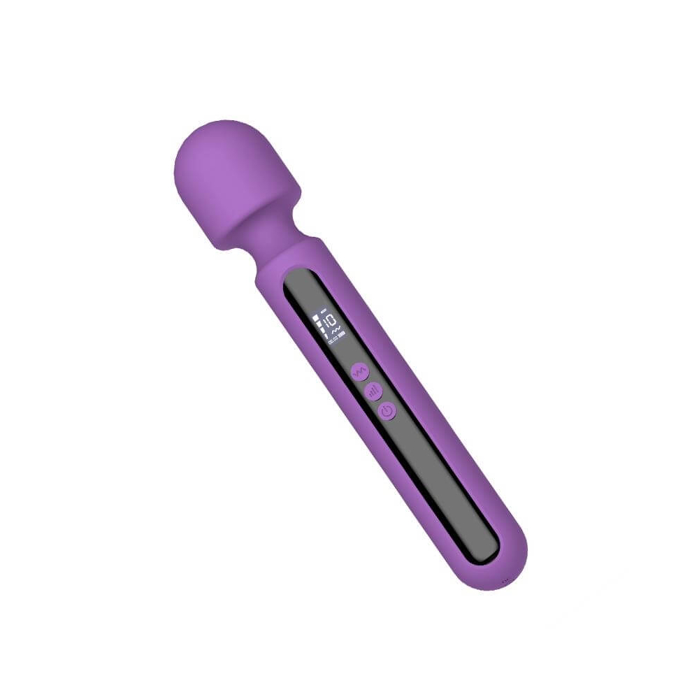 E-shop Engily Ross Aura - dobíjací digitálny masážny vibrátor (fialový)