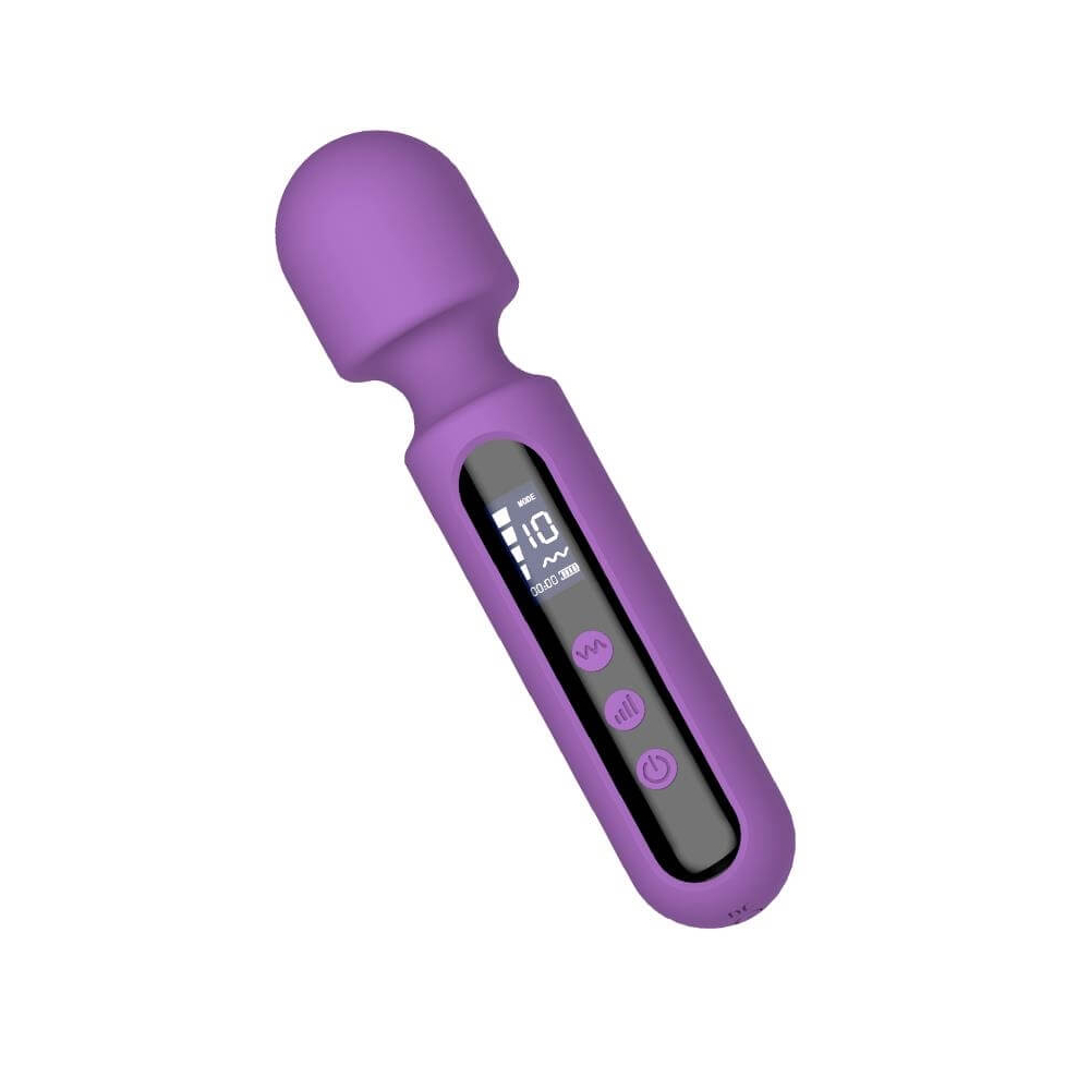 E-shop Engily Ross Whisper - dobíjací digitálny masážny vibrátor (fialový)