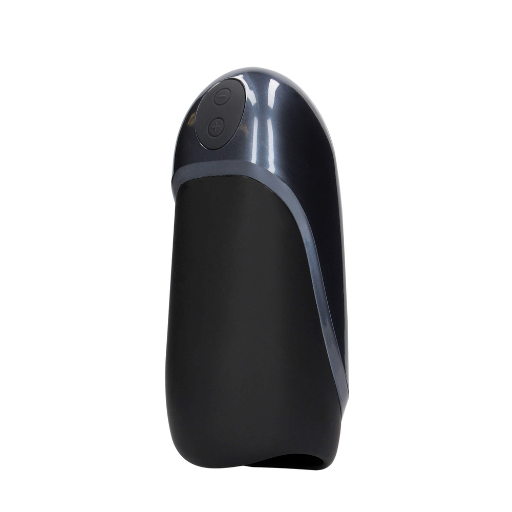 E-shop Loveline - Dobíjací, vodotesný, vibračný masturbátor (čierny)