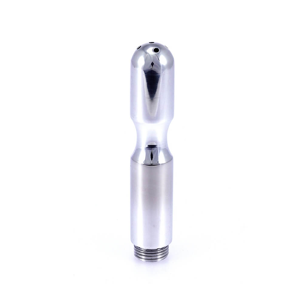 E-shop Rimba Steel - hliníková intímna sprchová hlavica (strieborná)