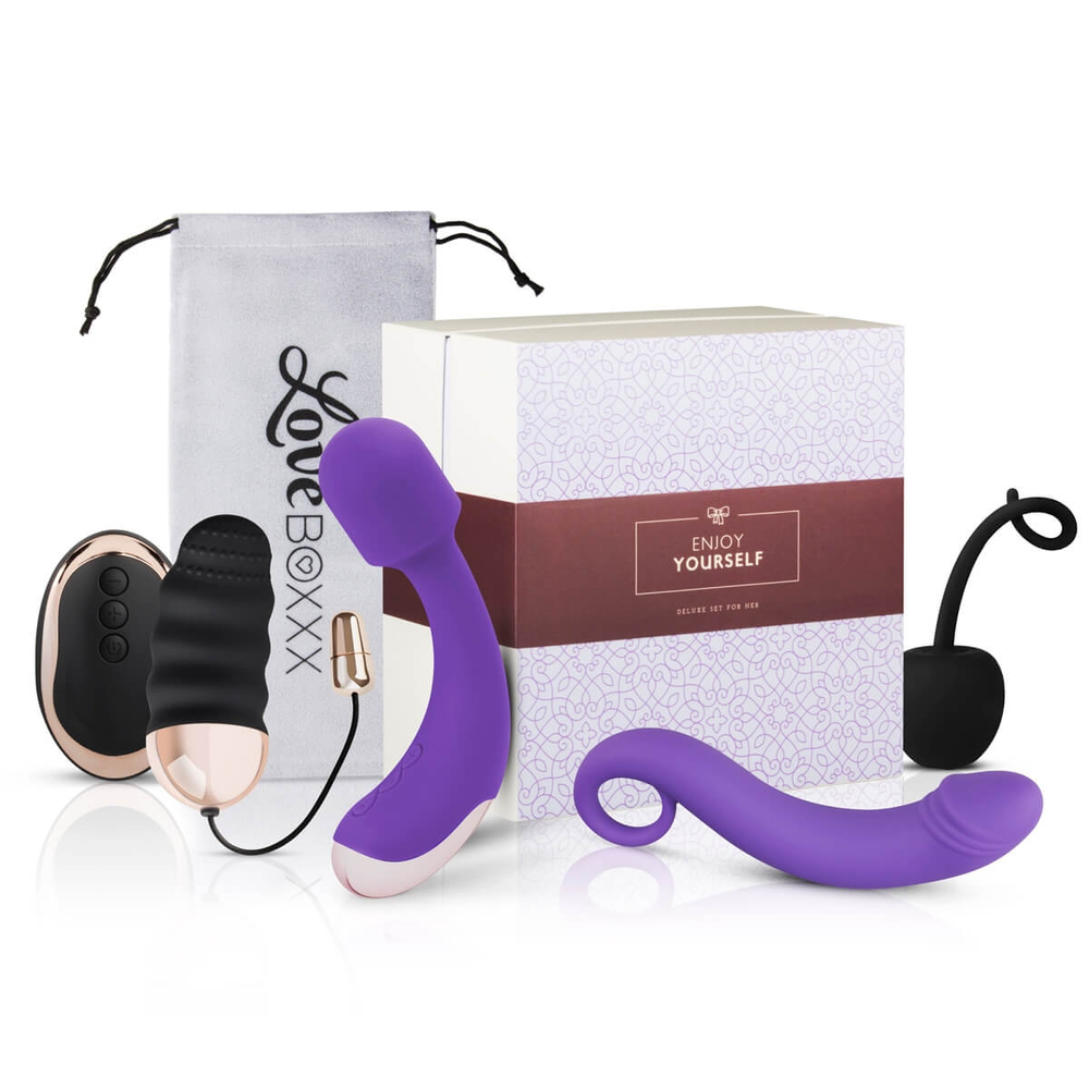 E-shop LoveBoxxx Yourself - vibrátorová súprava pre ženy (4 dielna)