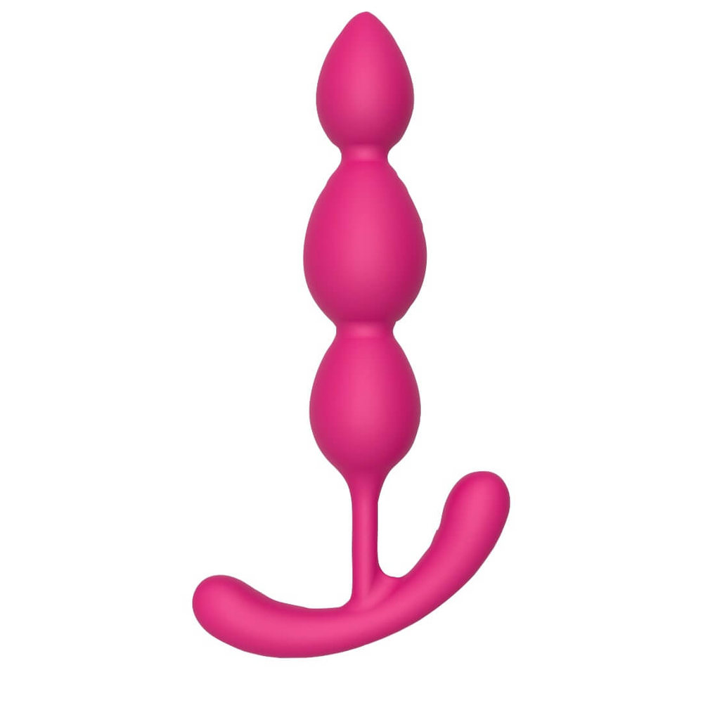 E-shop Cheeky Love - korálkové análne dildo (ružové)