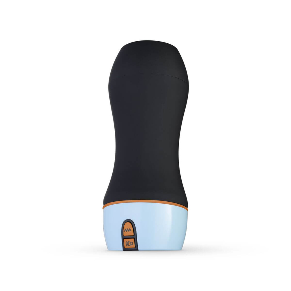 E-shop CRUIZR CM06 - dobíjací vibračný masturbátor (čierno-modrý)