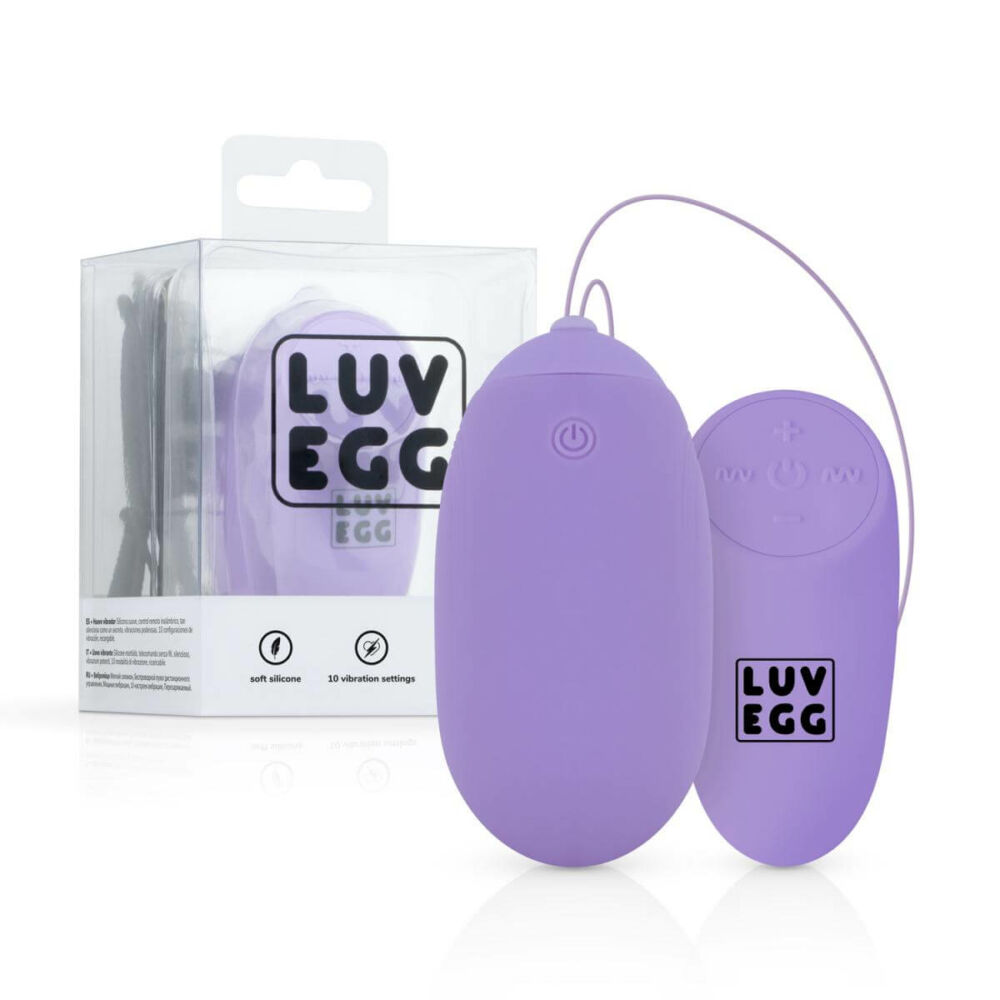 E-shop LUV EGG XL - Nabíjacie vibračné vajíčko (fialové)
