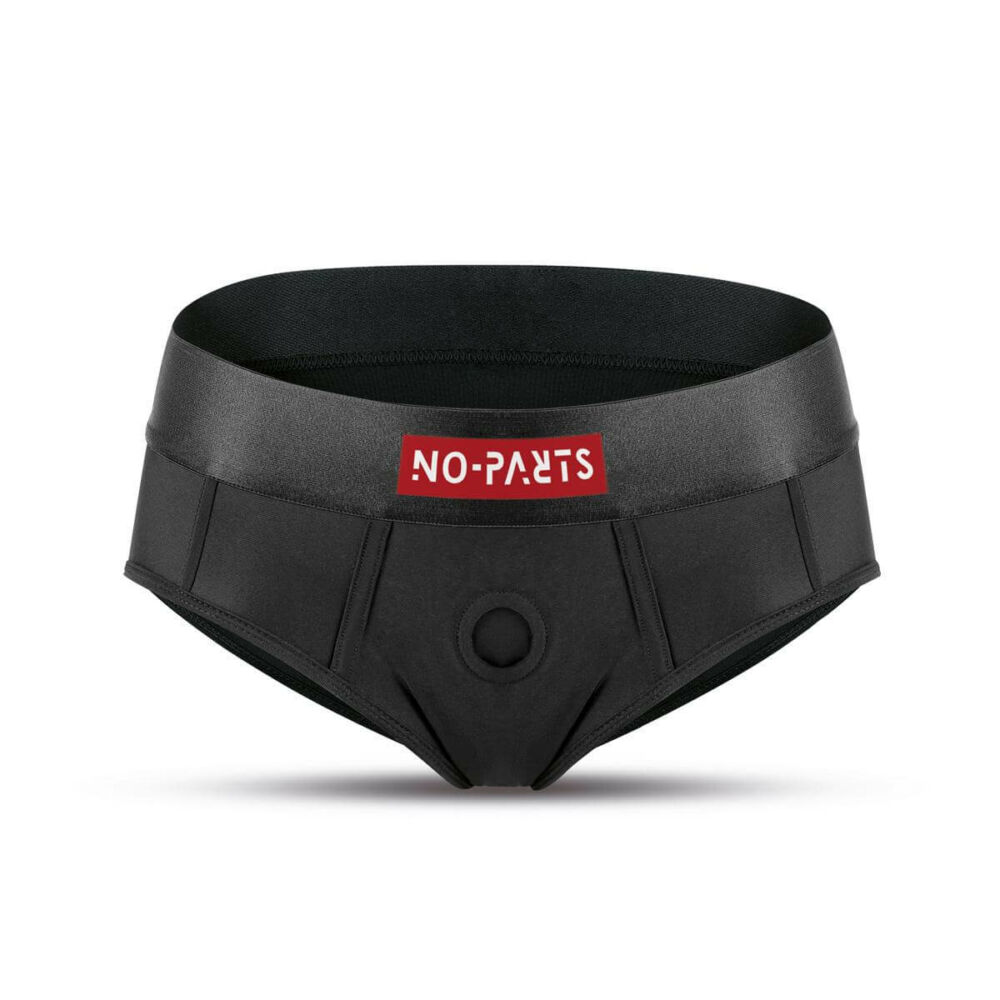 E-shop No-Parts Robin - pripínacie spodky (čierne) - S