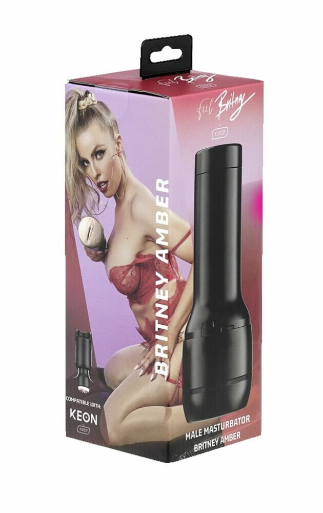 E-shop Kiiroo Britney Amber - falošný masturbátor na kundičku (prírodný)