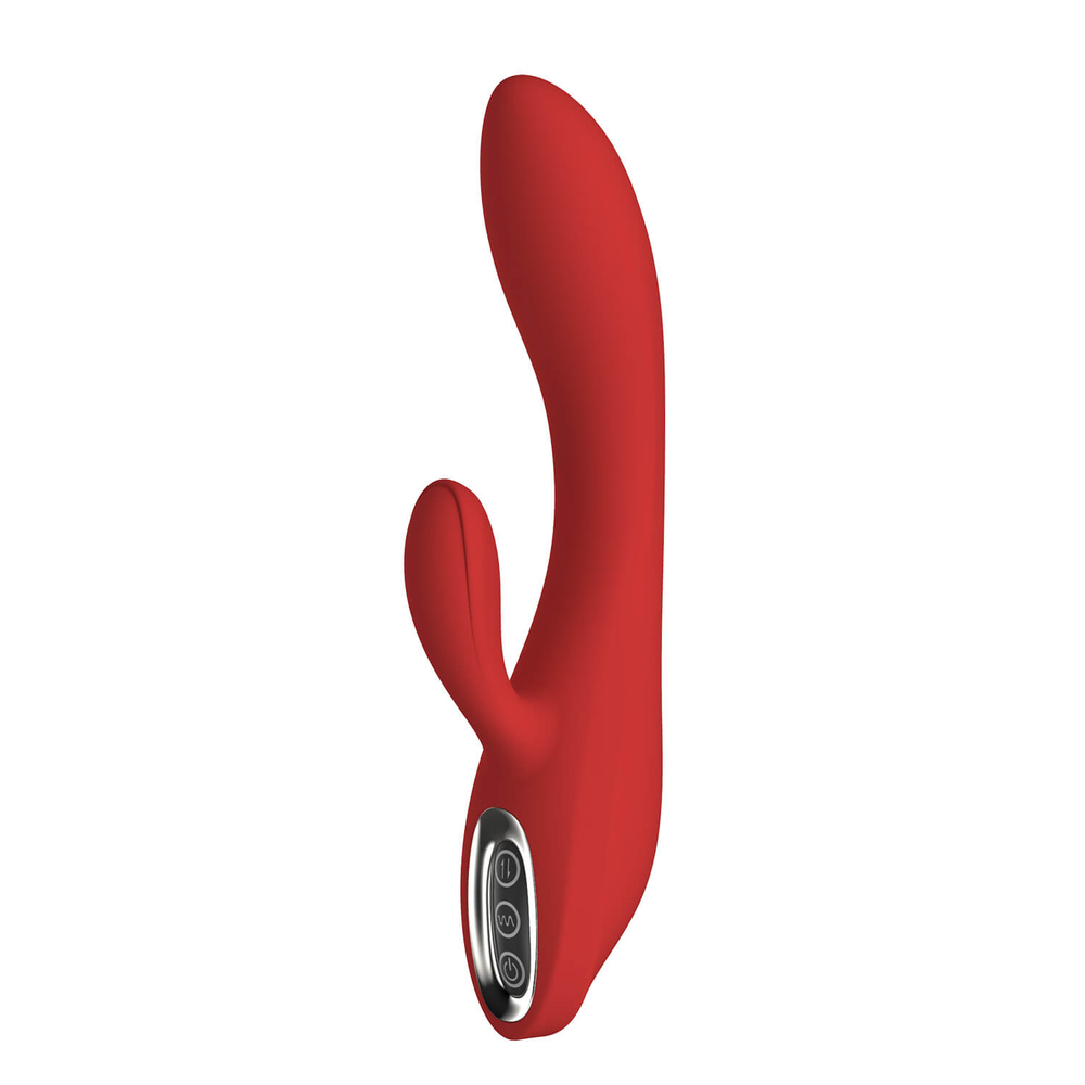 E-shop Red Revolution Sofia - Nabíjací vibrátor s tyčinkou (červený)