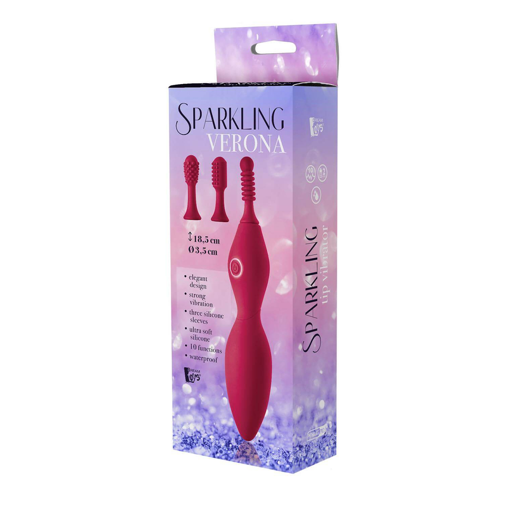 E-shop Sparkling Verona - Nabíjateľná sada klitorálnych vibrátorov (4 kusy)