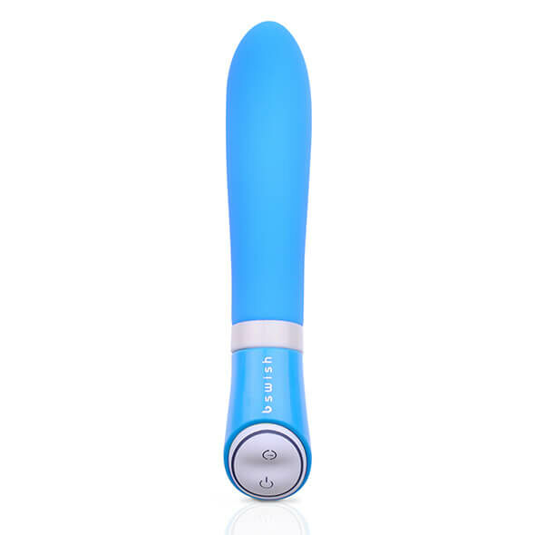 E-shop B SWISH Bgood Deluxe - silikónový tyčový vibrátor (modrý)